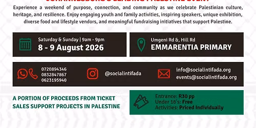 Palestine Youth and Family Market 2026