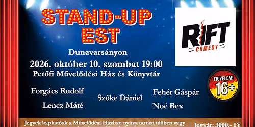 Stand-Up Est Dunavars\u00e1nyon