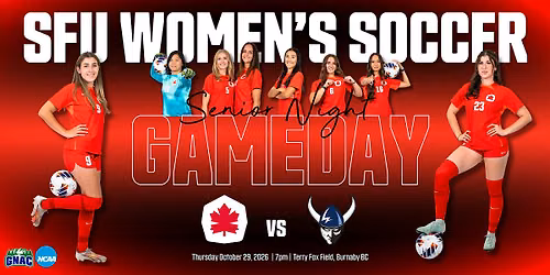 SFU Women's Soccer vs. Western Washington University