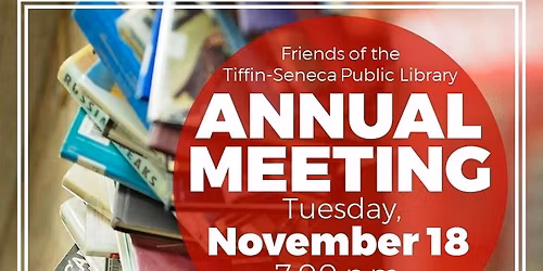 Friends of the Library Annual Meeting