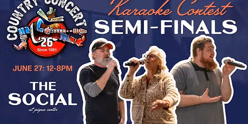 Country Concert Karaoke Contest Semi-Finals