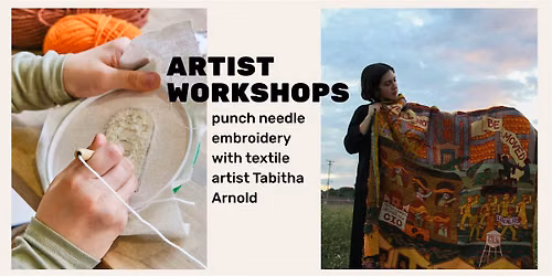 Punch Needle Embroidery Workshops