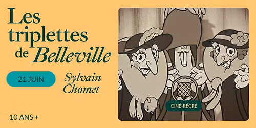 Les triplettes de Belleville (2003) | Cin\u00e9-r\u00e9cr\u00e9, Montr\u00e9al