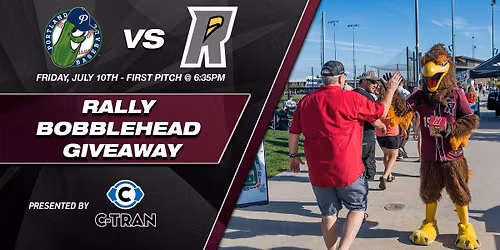Rally Bobblehead Giveaway - Portland Pickles vs Ridgefield Raptors 