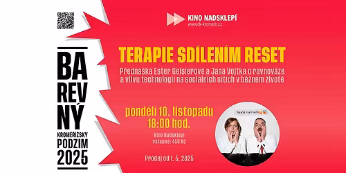 Terapie sd\u00edlen\u00edm RESET: Ester Geislerov\u00e1 a Jan Vojtko