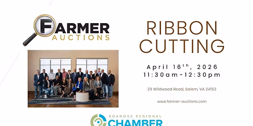 Farmer Auctions Ribbon Cutting