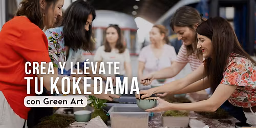 Crea tu Kokedama japon\u00e9s el 8 de marzo en Mercado de Motores