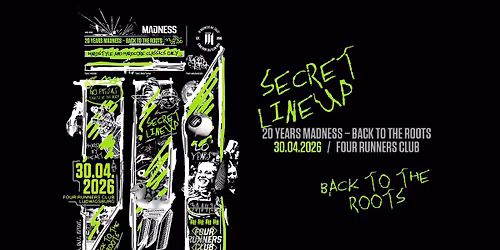 20 YRS MADNESS - BACK TO THE ROOTS