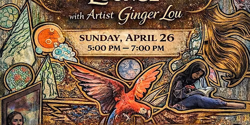 Creative Cocktail Lounge with Artist Ginger Lou
