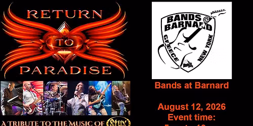 Return To Paradise LIVE Bands at Barnard - Barnard Park Rochester NY
