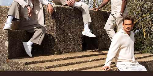 Blue signing session at Banquet Records