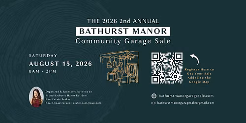 Bathurst Manor 2nd Annual Community Garage Sale
