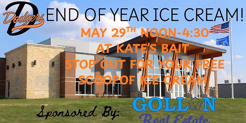 End of School Year Ice Cream!