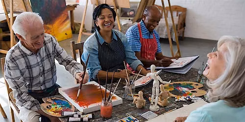 FREE ART THERAPY SESSION - SENIOR PROGRAM (Ray of Sunshine)