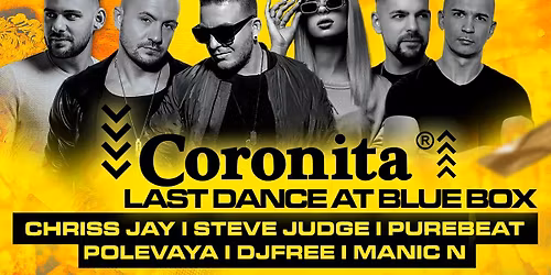 Coronita® Last Dance At Blue Box 💛 2025/12/13 🖤 SZOMBAT » Gyöngyös I THE CLUB® by BLUE BOX