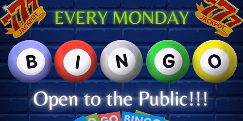 Monday Night Bingo at Woodford's Corner