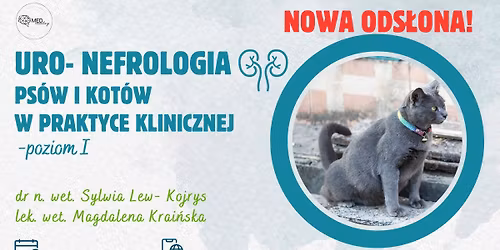 Uro- nefrologia ps\u00f3w i kot\u00f3w w praktyce klinicznej- poziom I