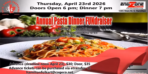 It's Your Festival Annual Pasta Dinner FUNdraiser