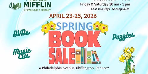 Friends of MCL Spring Book Sale
