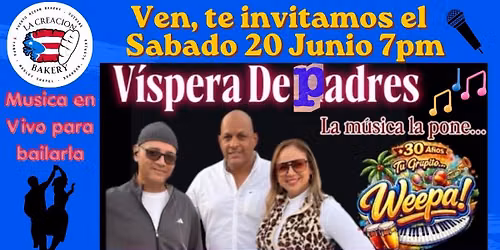 Bailable vispera padres