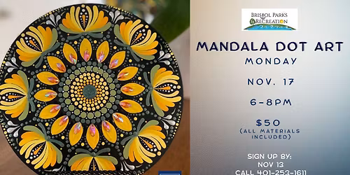 Mandala Dot Art : Sunflower
