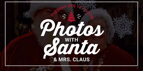 Photos with Santa and Mrs. Claus!