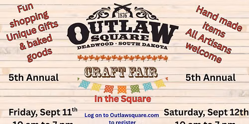 Outlaw Square's 5th annual Fair in the Square Craft Fair