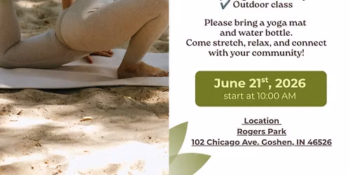International Yoga Day One-Day Free Event