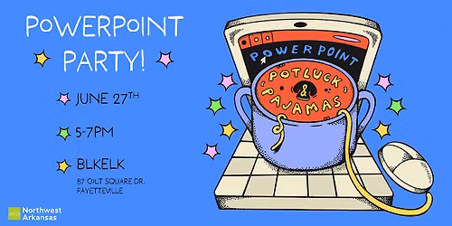 PowerPoint, Potluck & Pajamas Party
