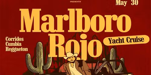 MARLBORO ROJO - Corridos Boat Party NYC Yacht Cruise