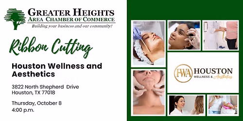 Ribbon Cutting for Houston Wellness and Aesthetics