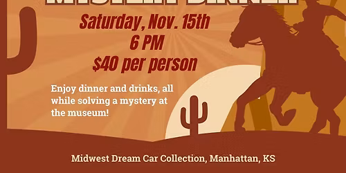 Murder Mystery Dinner at the Museum