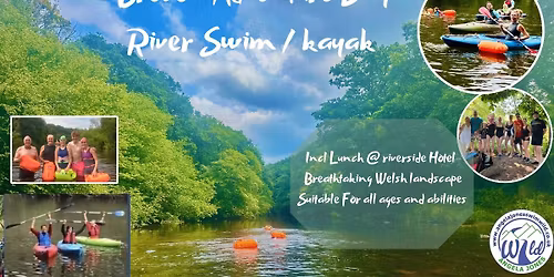 Adventure Brecon Day - Wild Swimming & Kayaking