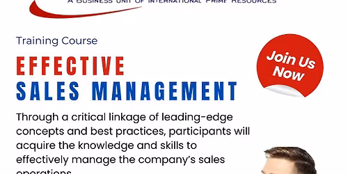 Training Effective Sales Management - Dubai
