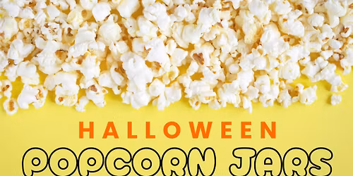 Halloween Popcorn Jars