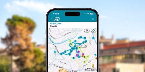 TOP Pamplona: Visita Guiada con tu m\u00f3vil