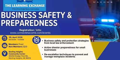 Business Safety & Prepardness