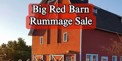 Red Barn Rummage Sale