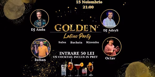 \ud83c\udf1f GOLDEN LATINO PARTY \ud83c\udf1f