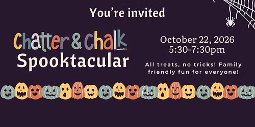Chatter & Chalk Spooktacular
