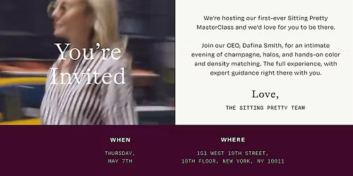 Sitting Pretty MasterClass