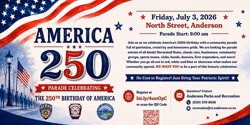 AMERICA 250 PARADE - Anderson, CA