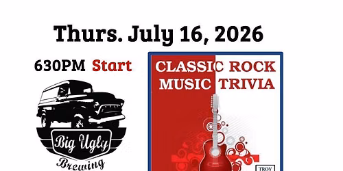 Classic Rock Trivia at Big Ugly