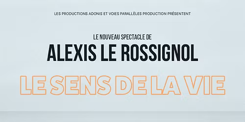 Alexis Le Rossignol \u2022 L'EMC2 \u2022 Saint-Gr\u00e9goire