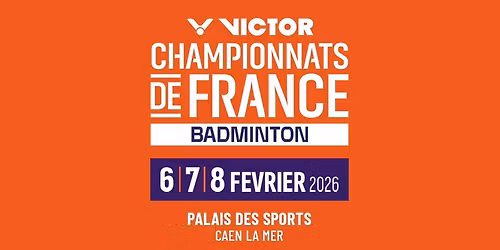 Championnats de France Badminton Caen 2026