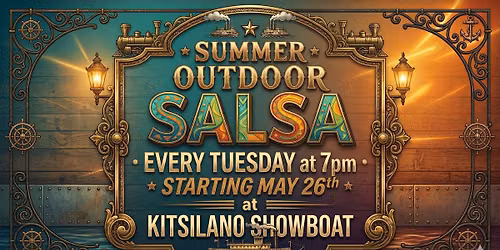 Summer Outdoor Salsa | Kitsilano Showboat
