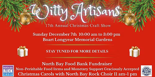 Witty Artisans 17th Annual Christmas Craft Show