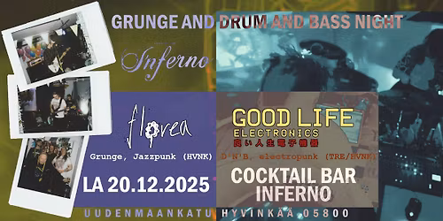 Grunge And Drum And Bass Night