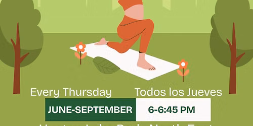 Free Yoga in the Park Every Thursday!