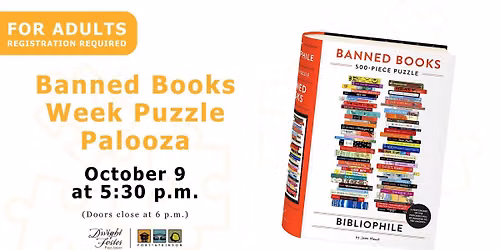 Banned Books Week Puzzle Palooza